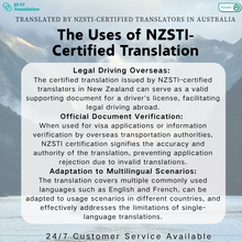 Charger l'image dans la galerie, 🇳🇿 Traduction certifiée du permis de conduire néo-zélandais par le NZSTI